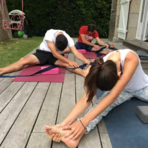 Anne, en Suisse, parle des bienfaits du Yoga