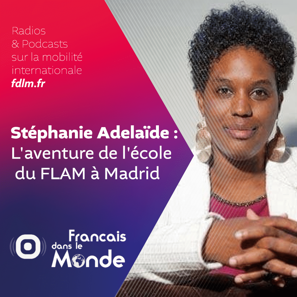 Stéphanie Adelaïde présente l'Ecole du Flam à Madrid qui, en 10 ans, a aidé 500 enfants