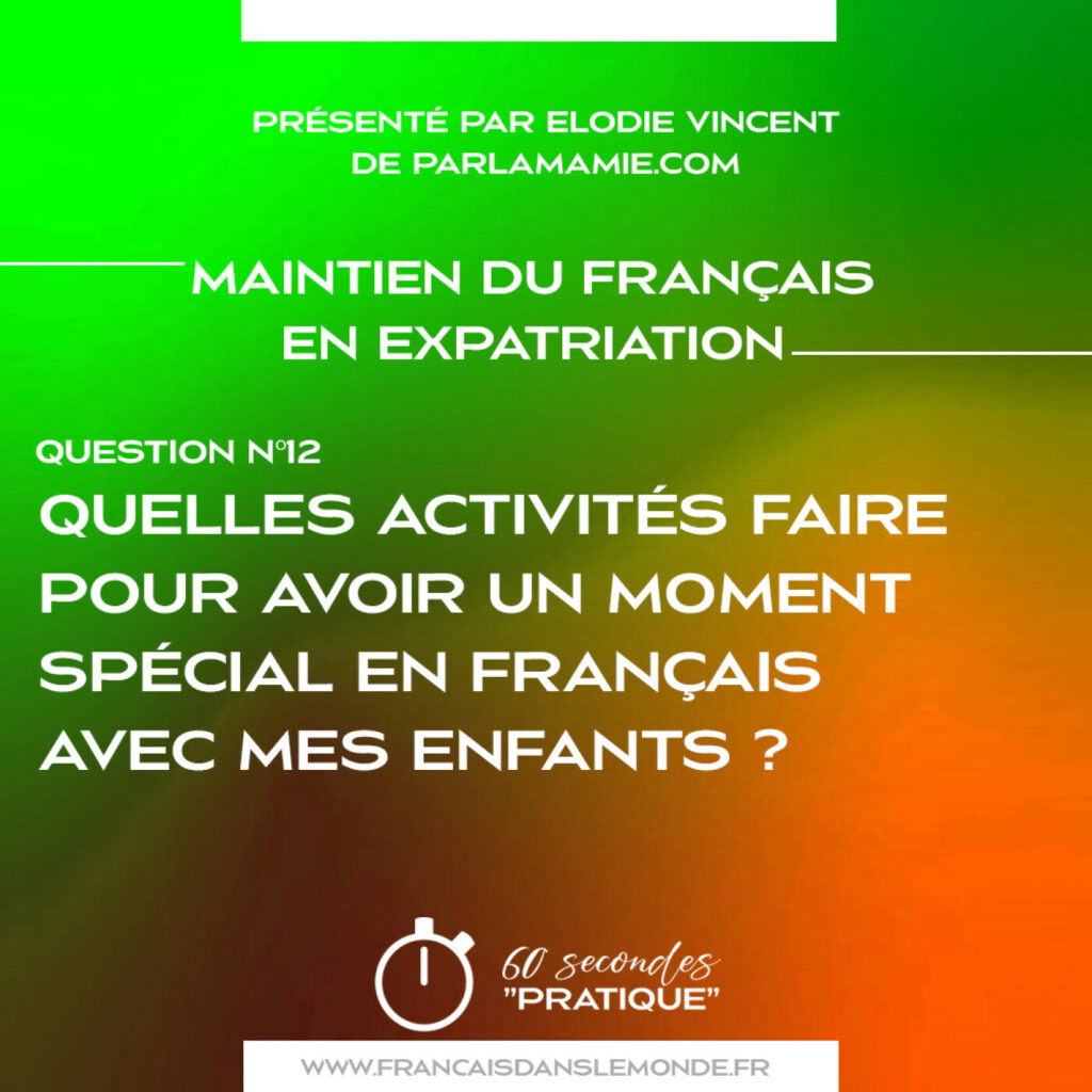 Une chose complexe quand on est parents, qui plus est quand on est parents expatriés, c’est d’avoir un équilibre entre vie professionnelle et vie familiale qui permette de faire des activités en famille.