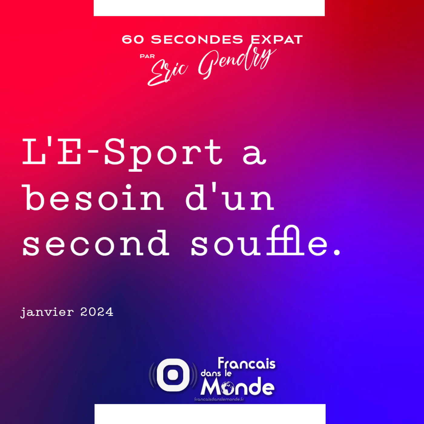 L’E-Sport a besoin d’un second souffle
