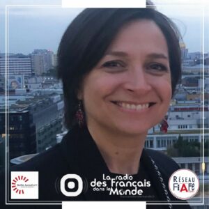 Athessa Descat est la présidente de "Berlin Accueil" ou quasiement 30 000 Français profitent d'une capitale Allemande agréable