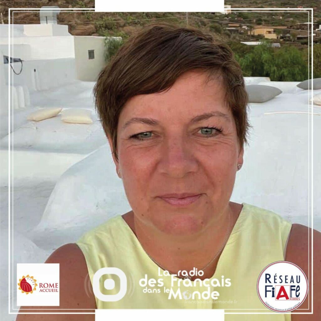 Marianne Munoz parle avec passion de l'Italie : elle présente "Rome Accueil"