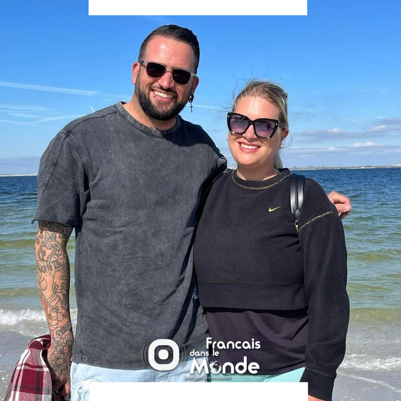Marine et Sylvain ont quitté l'Alsace pour le soleil de Floride : le couple raconte son aventure Américaine