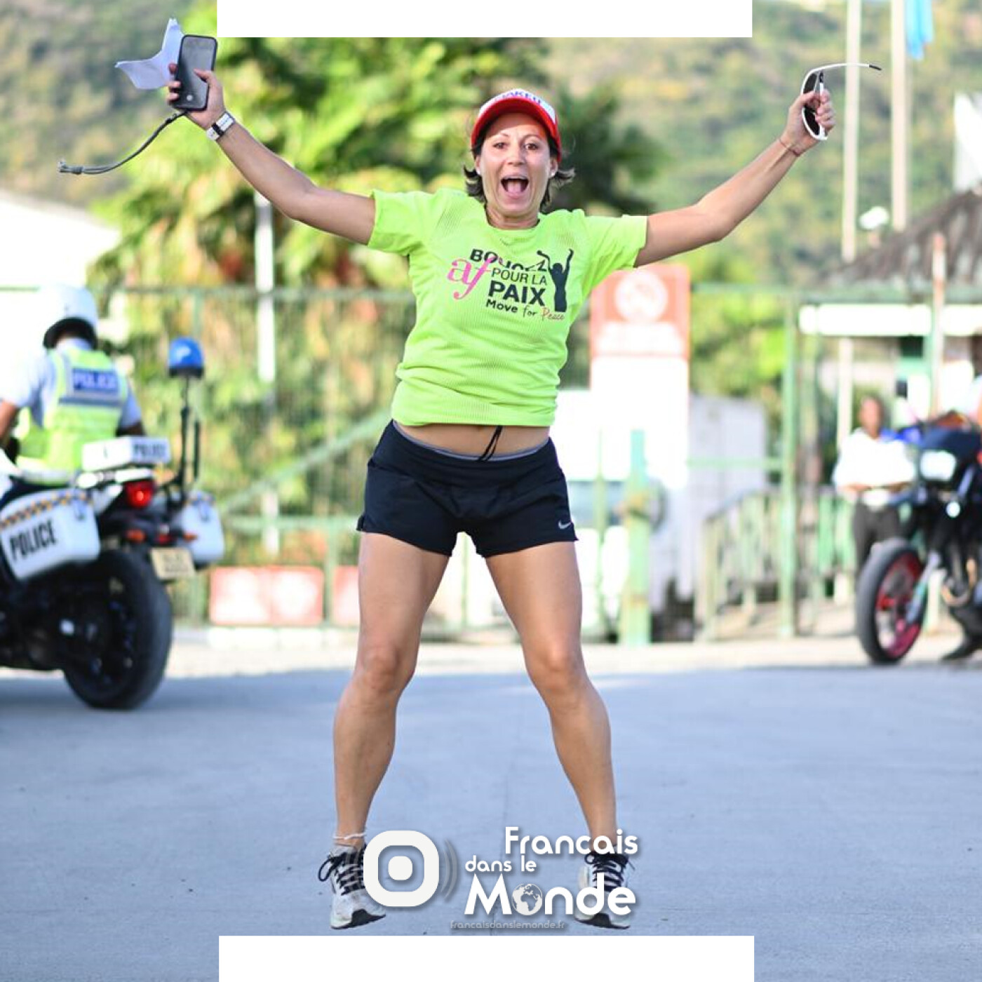 Sophie Picavet présente la « Walk French and Fun », un concept né a l’Alliance Française de Sainte Lucie et qui se développe partout