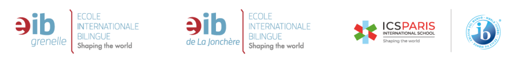 EIB Grenelle (programme bilingue 50/50 à Paris 7ème), EIB de la Jonchère (programme bilingue 50/50 à La Celle St Cloud) et ICS Paris (programme du Baccalauréat International à Paris 15e)