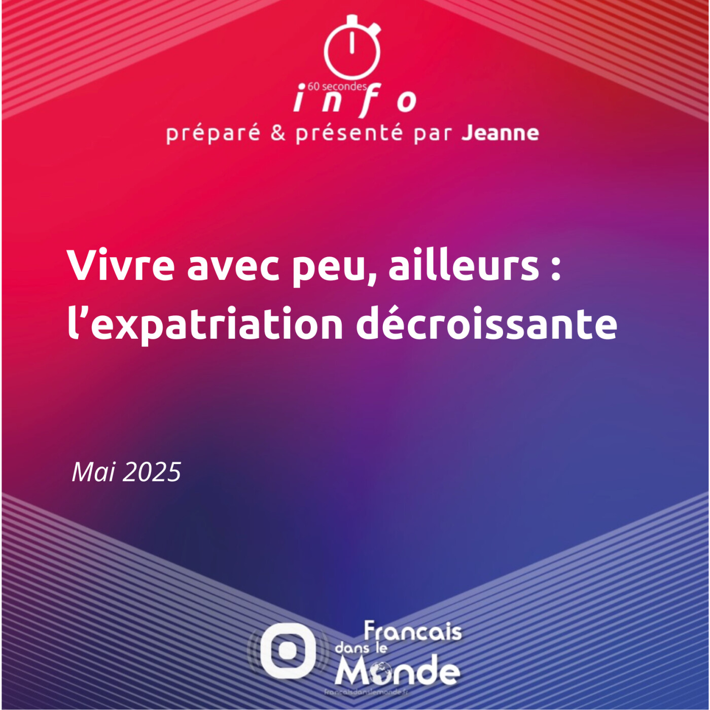 Vivre avec peu, ailleurs : l’expatriation décroissante