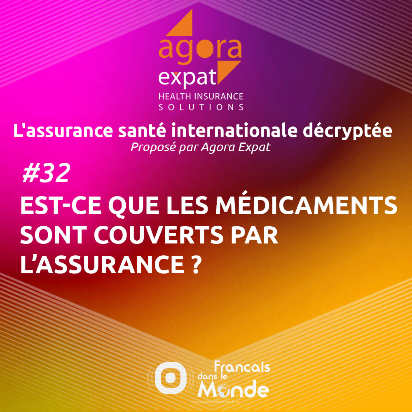#32 – Est-ce que les médicaments sont couverts par l’assurance ?