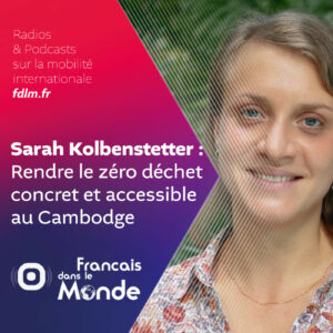 Le trophée ASEAN "Développement Durable" de Sarah Kolbenstetter