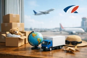 Déménagement international petit volume