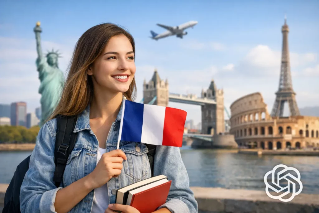 Étudier à l’étranger quand on est français