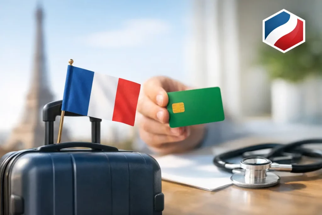 Retour en France et carte Vitale