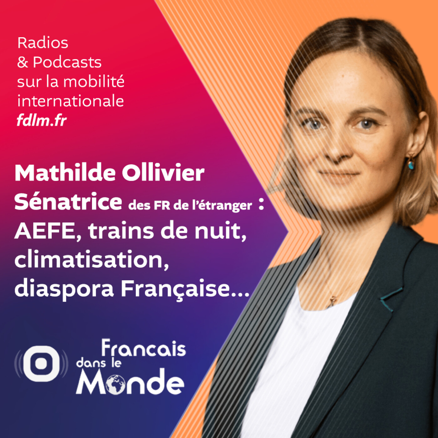 Au sénat, Mathilde Ollivier porte la voix des expats