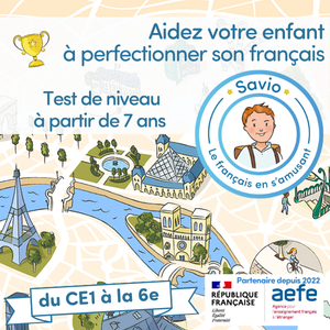 Savio, le français en s’amusant !
