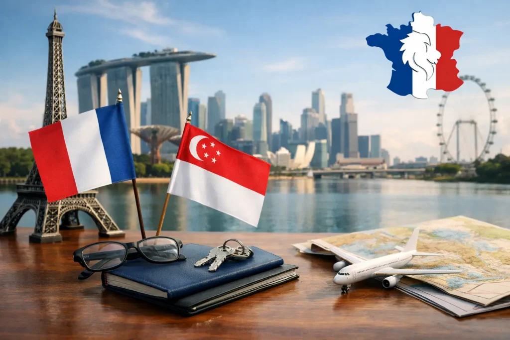 Guide d’installation française à Singapour
